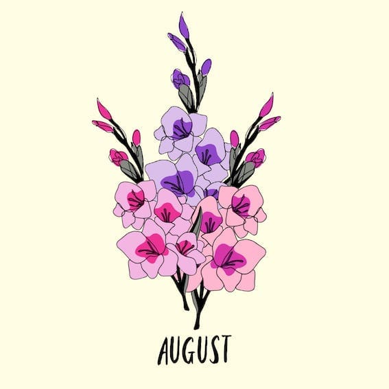 august birth flower