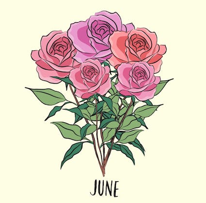 june birth flower