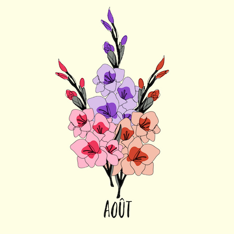 Août Fleurs de Naissance