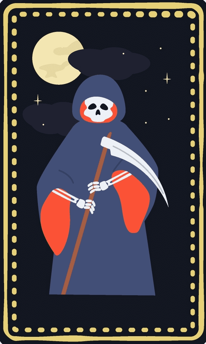 Death Yes or No Tarot Card Meaning Elfabetical